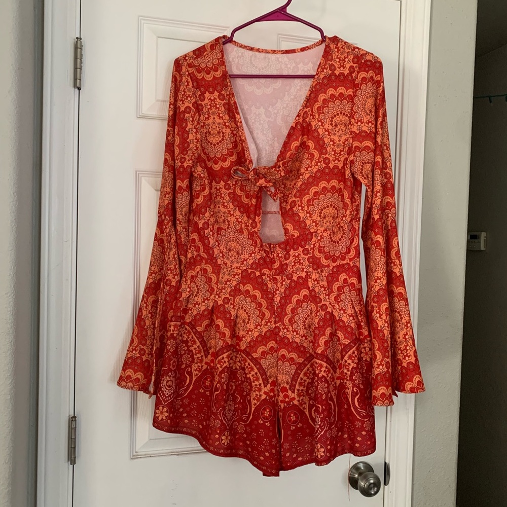 Bohemian Red Paisley